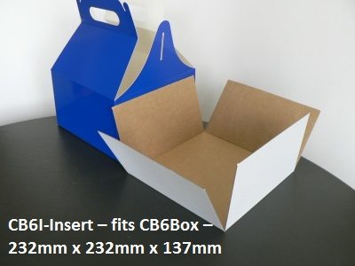 CB61 - Insert for Carry Bag - 232mm x 232mm x 137mm