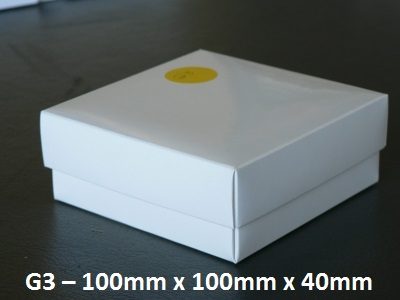 G3 - Box with Lid - 100mm x 100mm x 40mm