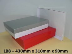 LB8 - Large Box with Lid - 430mm x 310mm x 90mm