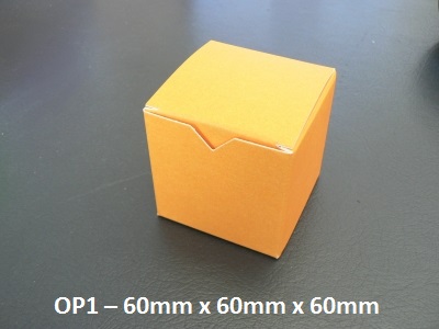 OP1 - One Piece Box - 60mm x 60mm x 60mm