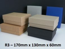 R3 - Rectangle Box with Lid - 170mm x 130mm x 60mm