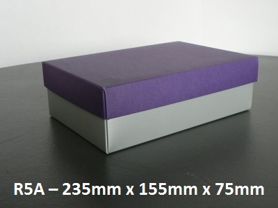 R5A - Rectangle Box with Lid - 235mm x 155mm x 75mm