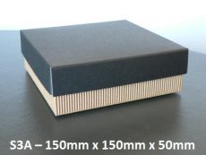 S3A - Square Box with Lid - 150mm x 150mm x 50mm