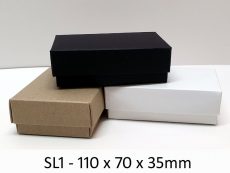 SL1 - Base & Lid - 110mm x 70mm x 35mm(h)