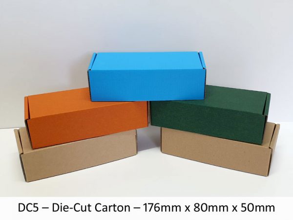 DC5 – Die-Cut Carton – 176mm x 80mm x 50mm